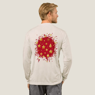 T-shirt En Tri-matière Brillant sur la nuit de Noël