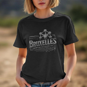 T-shirt En Tri-matière Bruxelles Quantum Nostalgale Femmes d'argent