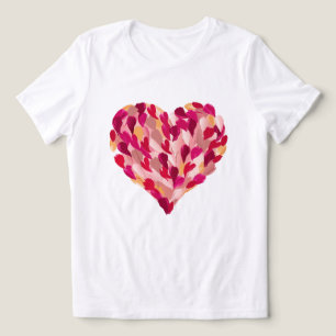 T-shirt En Tri-matière Bruxelles Saint-Valentin Coeur