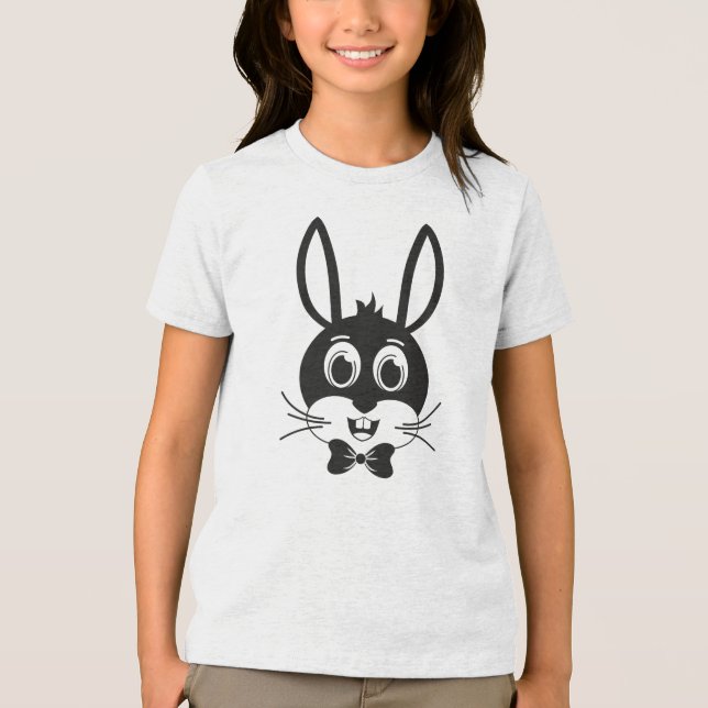 T-shirt En Tri-matière Bunny Face Boy-32886 (Recto)