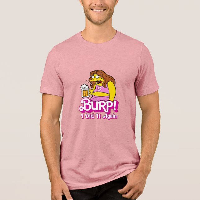 T-shirt En Tri-matière Burp! I did it again (Recto)