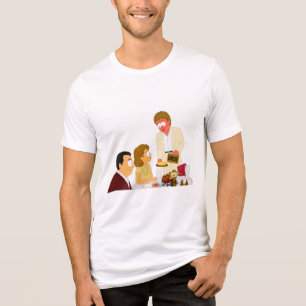 T-shirt En Tri-matière "Ça ne fait mal que lorsque je souris"