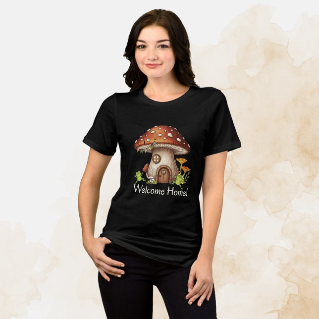 T-shirt En Tri-matière Cabane de Champignon Enchanté (Créateur téléchargé)
