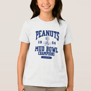 T-shirt En Tri-matière cacahuètes   Champions du Bowl Pigpen Mud 1954