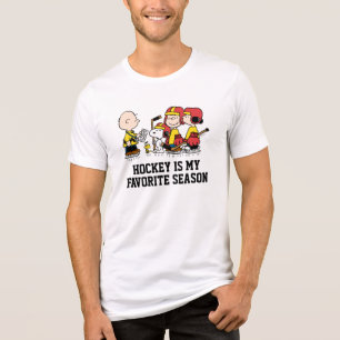 T-shirt En Tri-matière cacahuètes Charlie Coach de hockey Brown