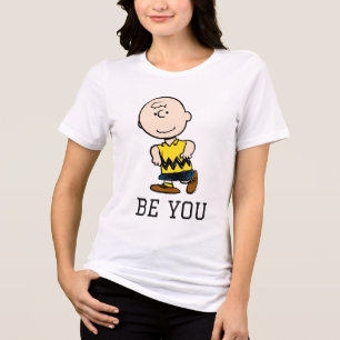T-shirt En Tri-matière cacahuètes Charlie Portrait Brown