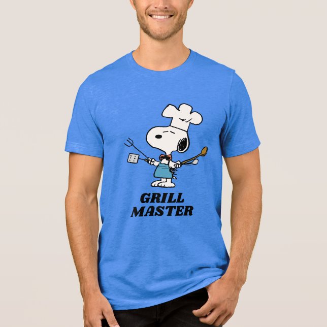 T-shirt En Tri-matière cacahuètes | Chef Snoopy (Recto)