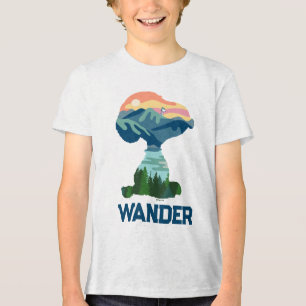 T-shirt En Tri-matière cacahuètes   Grand Portrait extérieur Snoopy