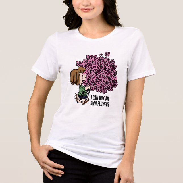 T-shirt En Tri-matière cacahuètes | Peppermenthe Patty Pink Bouquet (Recto)
