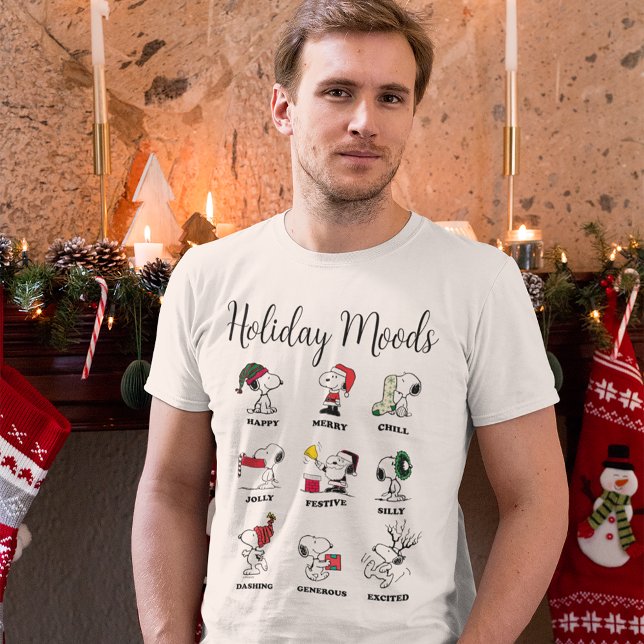 T-shirt En Tri-matière cacahuètes | Snoopy Christmas Holiday Moods (Person wearing t-shirt)