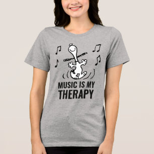 T-shirt En Tri-matière cacahuètes Snoopy Dancing