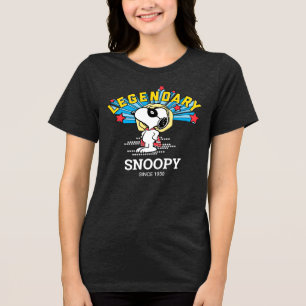 T-shirt En Tri-matière cacahuètes   Snoopy est légendaire