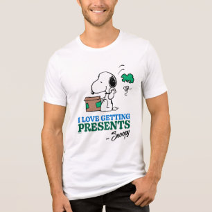 T-shirt En Tri-matière cacahuètes   Snoopy I Love Obtenir des présentatio