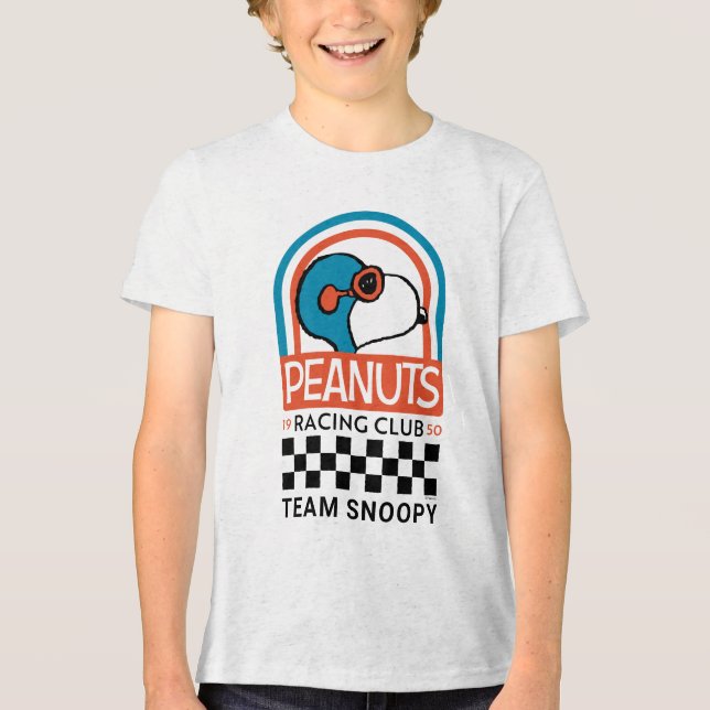 T-shirt En Tri-matière cacahuètes | Snoopy Racing Club (Recto)