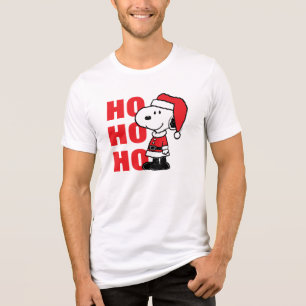 T-shirt En Tri-matière cacahuètes Snoopy Santa Claus