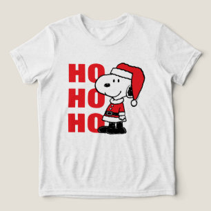 T-shirt En Tri-matière cacahuètes Snoopy Santa Claus