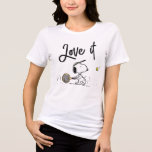 T-shirt En Tri-matière cacahuètes | Snoopy Tennis Player<br><div class="desc">Découvrez ce design amusant de cacahuètes avec Snoopy.</div>