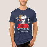 T-shirt En Tri-matière cacahuètes | Snoopy the Flying Ace<br><div class="desc">Cette jolie conception Peanuts présente Snoopy comme la lecture d'as volant de la Première Guerre mondiale pour prendre sur le Baron Rouge de l'Allemagne.</div>