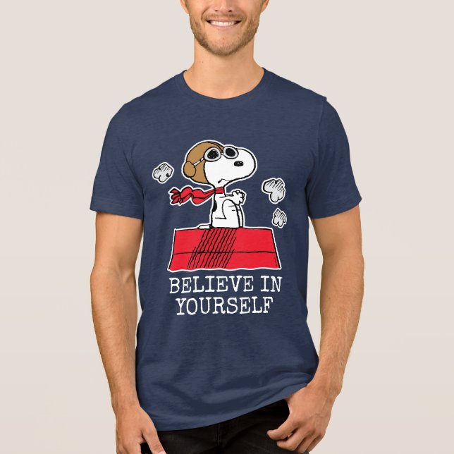T-shirt En Tri-matière cacahuètes | Snoopy the Flying Ace (Recto)