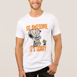 T-shirt En Tri-matière cacahuètes   Snoopy & Woodstock Tellement génial C