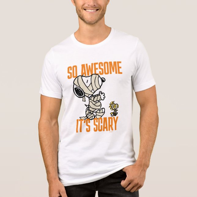 T-shirt En Tri-matière cacahuètes | Snoopy & Woodstock Tellement génial C (Recto)