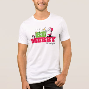 T-shirt En Tri-matière cacahuètes   Sois Joyeux Noël