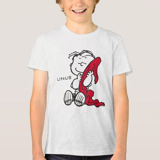 T-shirt En Tri-matière cacahuètes | Un sourire Linus (Recto)