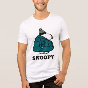 T-shirt En Tri-matière cacahuètes Veste Snoopy Winter Puffer