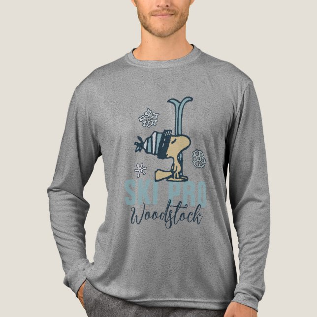 T-shirt En Tri-matière cacahuètes | Woodstock Ski Pro (Recto)