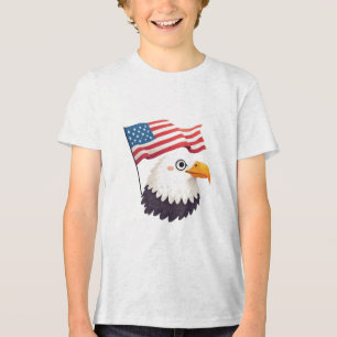 T-shirt En Tri-matière Cadeau aigle de dessin animé pour enfant – Œuvre d