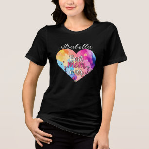 T-shirt En Tri-matière Cadeau Collection Floral tendance de luxe