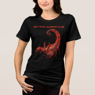 T-shirt En Tri-matière Cadeau d'anniversaire Scorpion | Zodiaque | Scorpi