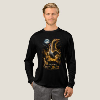 T-shirt En Tri-matière Cadeau de drôle d'oie sans pensées, juste chaos