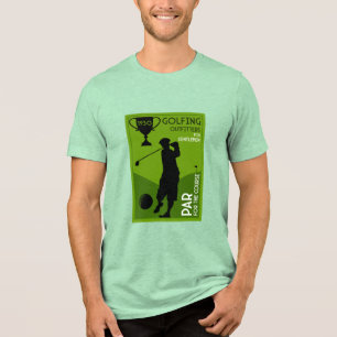 T-shirt En Tri-matière Cadeau de golf Vintage