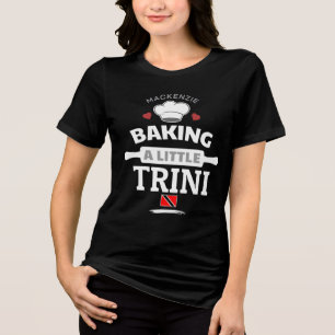 T-shirt En Tri-matière Cadeau de grossesse pour une petite Trini