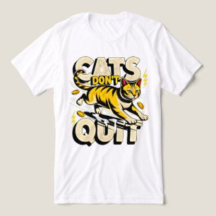 T-shirt En Tri-matière Cadeau de l'entrepreneur Chat Patron - Affaire d'a