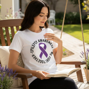 T-shirt En Tri-matière Cadeau de sensibilisation à l'épilepsie Nous lutto