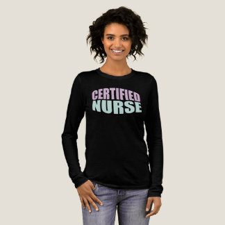 T-shirt En Tri-matière Cadeau d'infirmière certifiée Typographie