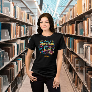 T-shirt En Tri-matière Cadeau personnalisé pour bibliothécaire