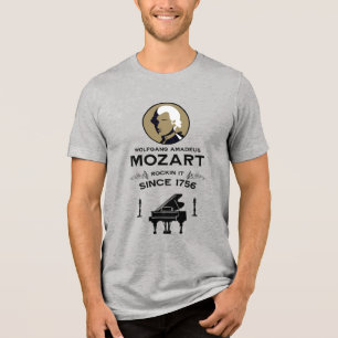 T-shirt En Tri-matière Cadeau pour amateur de musique de Mozart