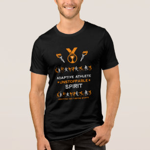 T-shirt En Tri-matière Cadeau sportif Adaptive Handicap