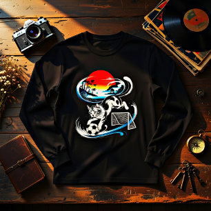 T-shirt En Tri-matière Cadeau unique de chat de football japonais pour An