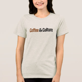 T-shirt En Tri-matière Café & Culture - Chemise Café Culture Créative