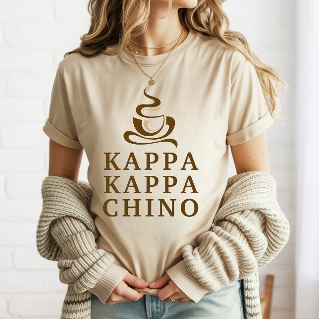 T-shirt En Tri-matière Café Life Funny Kappa Kappa Chino (Créateur téléchargé)