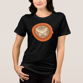 T-shirt En Tri-matière Café papillon