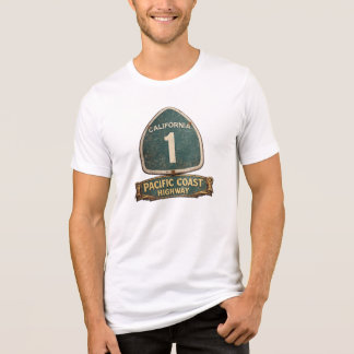 T-shirt En Tri-matière California Highway one Pacific Coast Highway