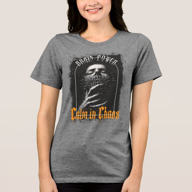 T-shirt En Tri-matière Calme dans le chaos (Recto)