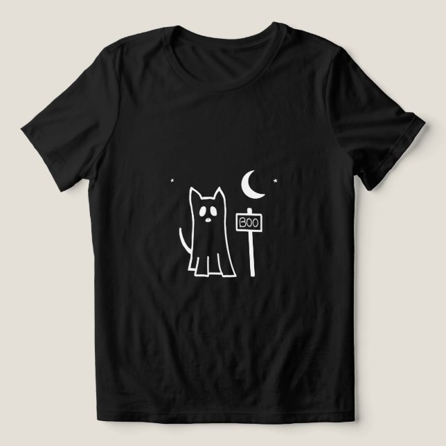 T-shirt En Tri-matière camiseta cachorro fantasma - Halloween boo (Design Recto)