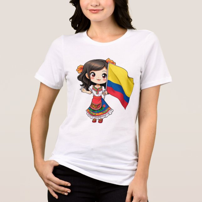 T-shirt En Tri-matière Camiseta chibi Estampado divertido Moda casual Art (Recto)