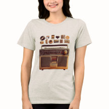 CAMISETA CON DISEÑO RADIO CASSETTE VINTAGE